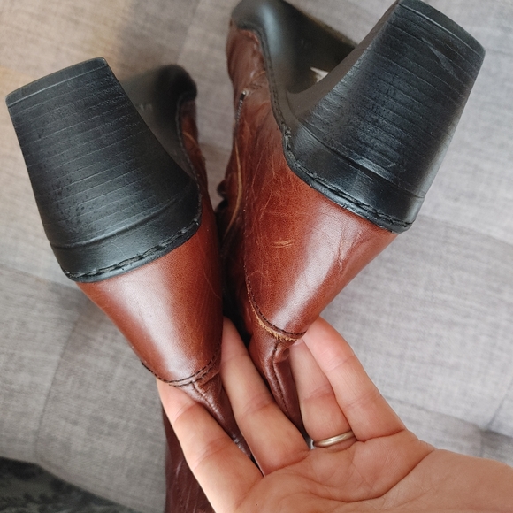 Josef Seibel Calla Brown Slouch Heeled Boots Euro 38/ US 7.5 - Picture 4 of 9